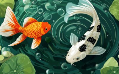 De l’œuf a l’adulte : Comparaison du cycle de vie entre poisson rouge et carpe Koi